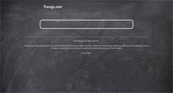 Desktop Screenshot of frecogs.com